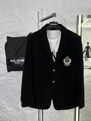 Balmain Paris Embroidery Logo Imported Premium Blazer