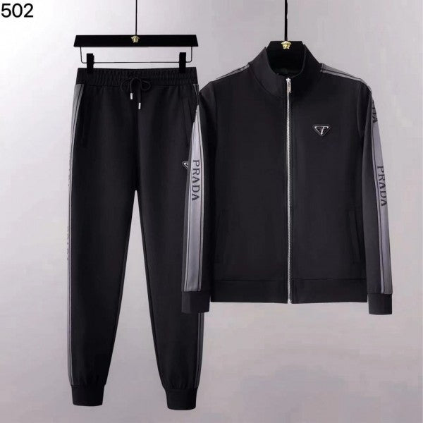 Prada Milano Steel Logo Imported Tracksuit