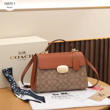 Coach Eliza Top Handle Premium Crossbody Bag With OG Magnetic Gift Box