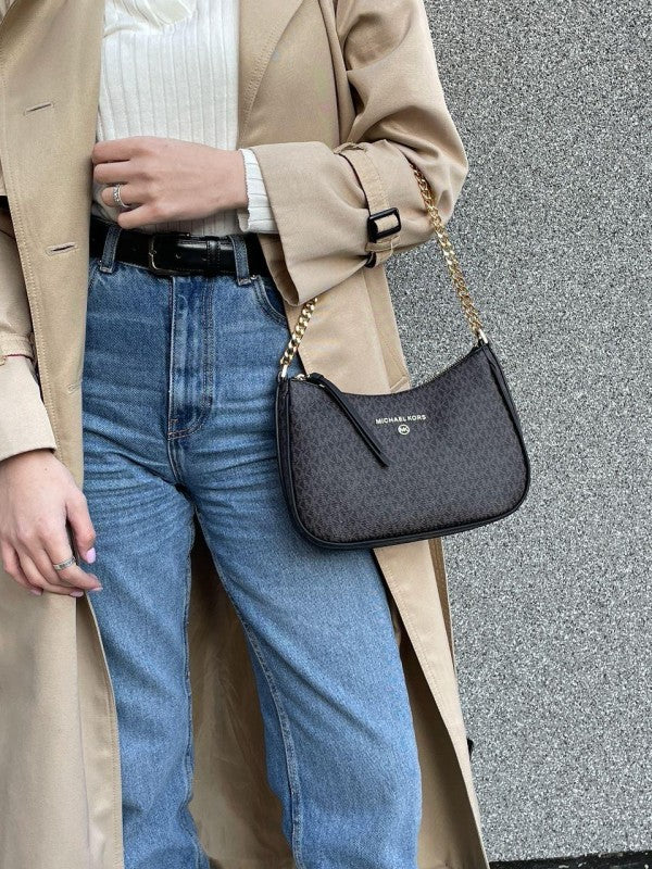 MICHAEL KORS JET SET CHAIN SLING BAGS - LABLEWHORE.COM