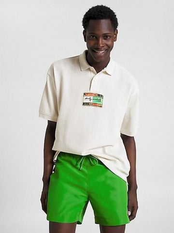 Tommy Hilfiger Cream Premium Polo T-Shirt