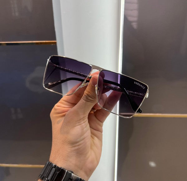 Versace Silver- Black Shaded Luxury