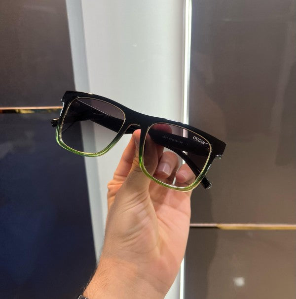 Gucci Dual Green-Black Luxury Shade 1001 Sunglasses