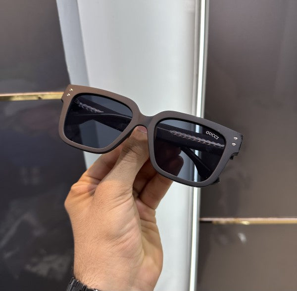 Gucci All Black Matt Luxury Shade  Sunglasses