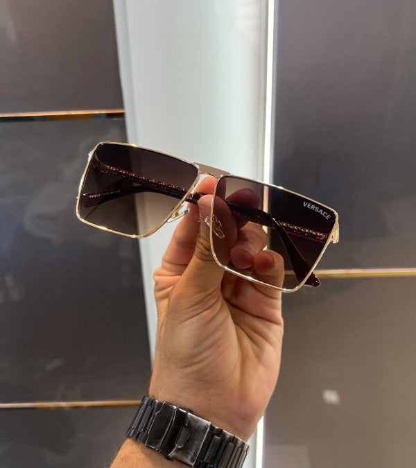 Versace Silver- Black Shaded Luxury