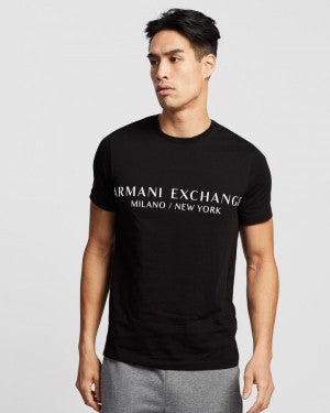 Armani Exchange Black T-Shirt
