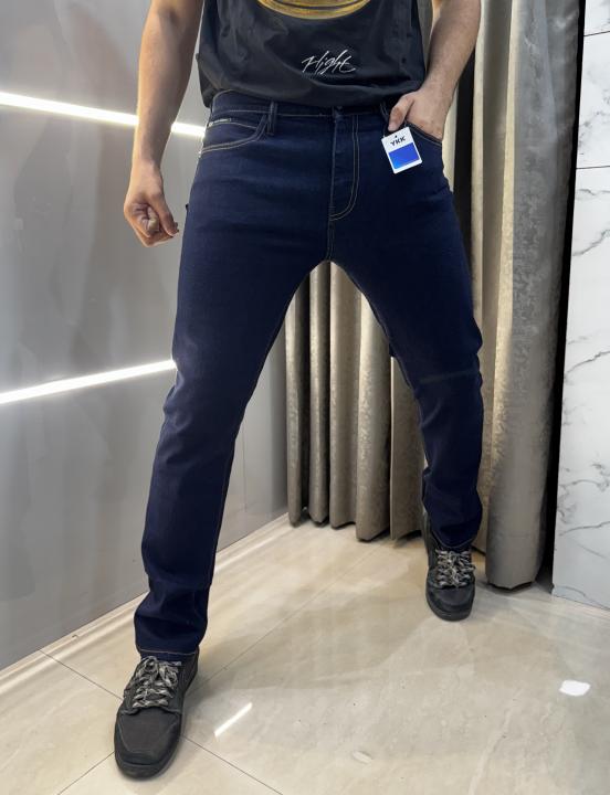 Dolce&Gabbana Blue Raw Wash Pocket Logo Imported Hyperflex Denim