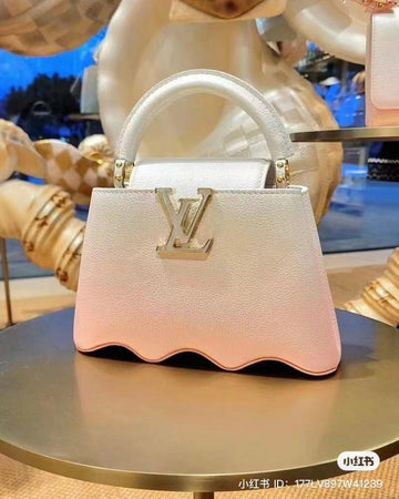 Louis Vuitton Capucines Capushell Premium Quality Leather Bag With OG Box