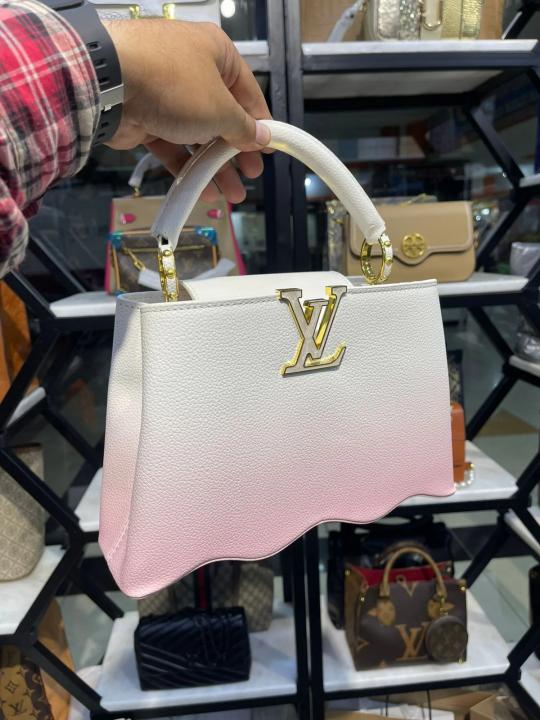 Louis Vuitton Capucines Capushell Premium Quality Leather Bag With OG Box