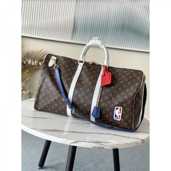 Louis Vuitton LV NBA Monogram Limited Edition Premium Duffle With Dust Bag