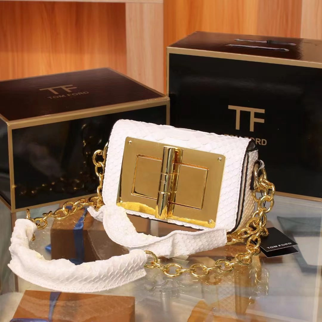 TOM FORD NATALIA PYTHON HIGH QUALITY BAG - LABLEWHORE.COM