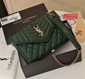 SAINT LAURENT TRIQUILT ENVELOPE SLING BAGS - LABLEWHORE.COM