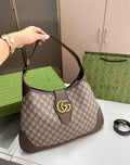 GUCCI APHRODITE LEATHER HOBO BAG WITH EXTENSION BELT - LABLEWHORE.COM