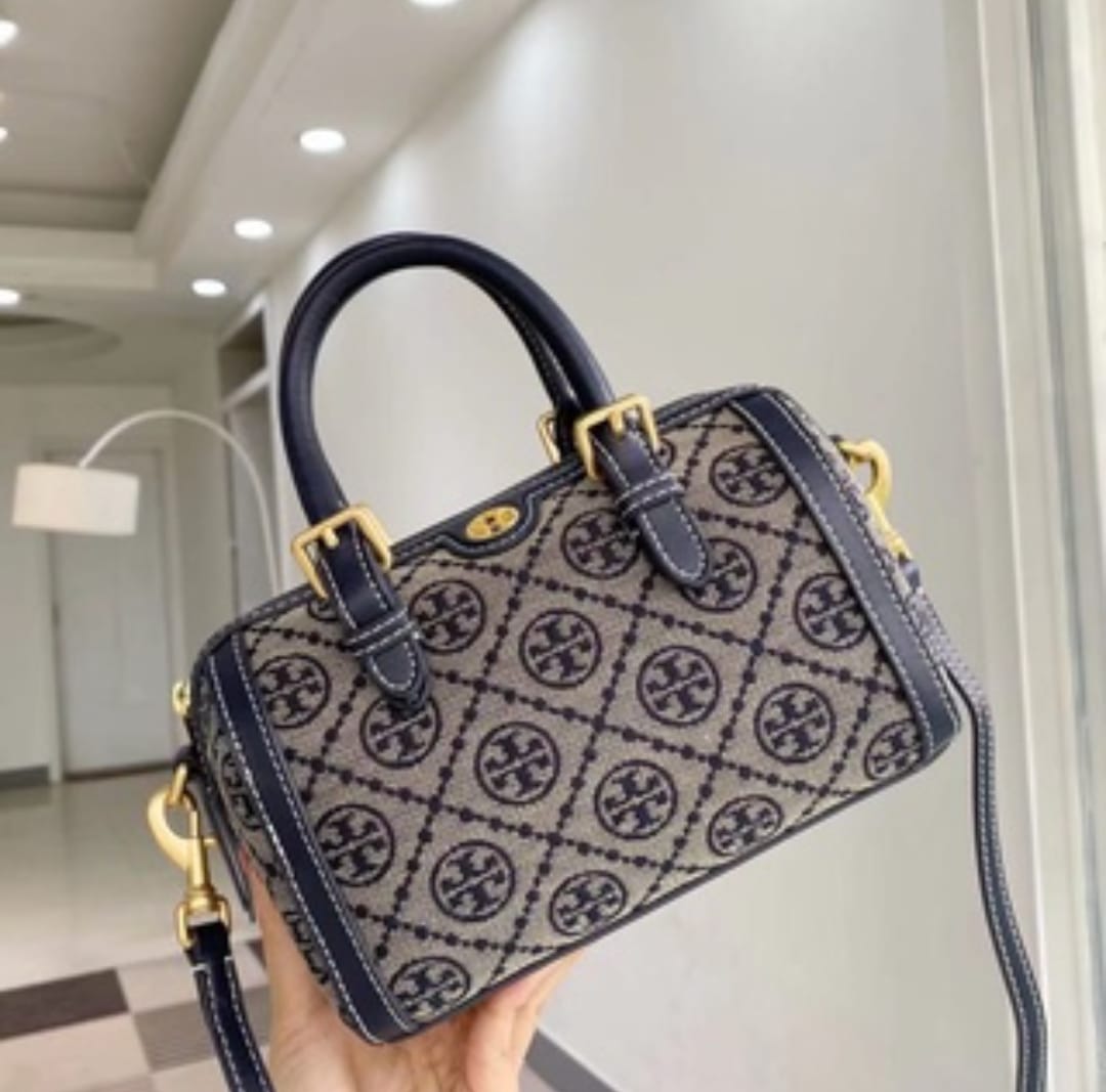 TORY BURCH T MONOGRAM JACQUARD SPEEDY BAGS - LABLEWHORE.COM