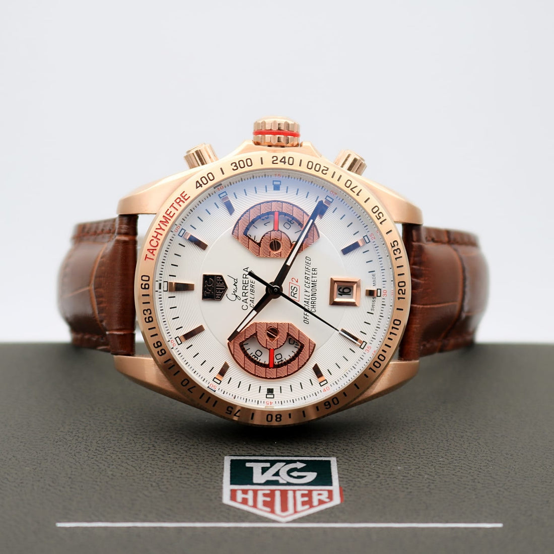 Tag Heuer Brown Belt - LABLEWHORE.COM