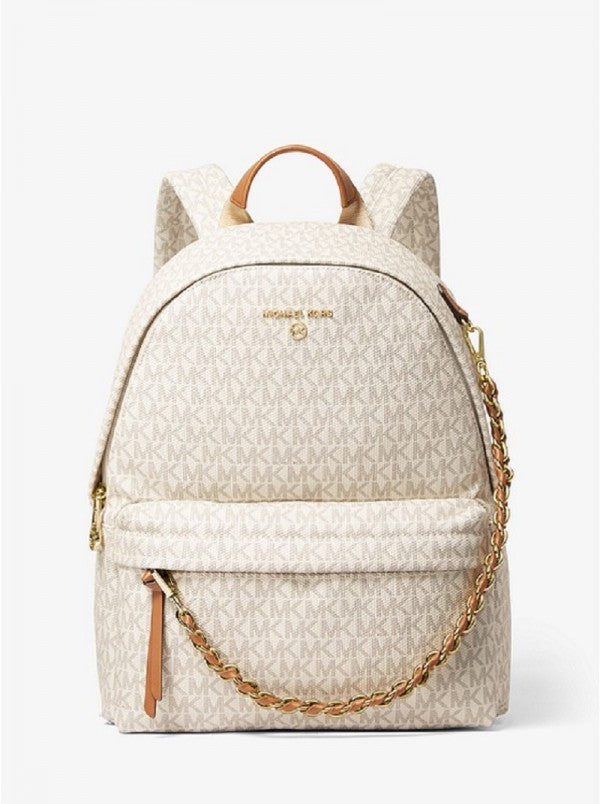 Michael Kors MK Slater Monogram Backpack With Dust Bag - LABLEWHORE.COM