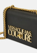 Versace Jeans Couture Saffiano Lock Crossbody Bag With OG Gift Box & Dust Bag - LABLEWHORE.COM