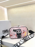 KARL PRINTED CAMERA BAGS - LABLEWHORE.COM