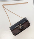 COACH MORGAN SIGNATURE COLOR BLOCK CHAIN CROSSBODY SLING - LABLEWHORE.COM