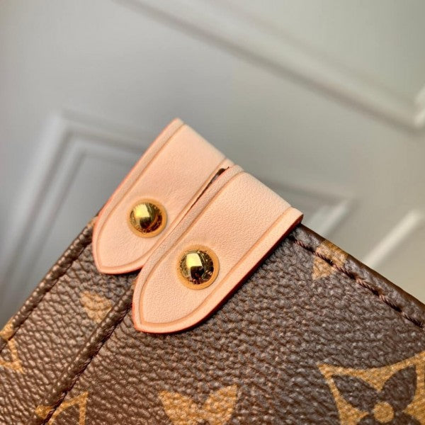 Louis Vuitton LV x YK On The Go M46466 Pumpkin Print Handbags With Dust Bag - LABLEWHORE.COM