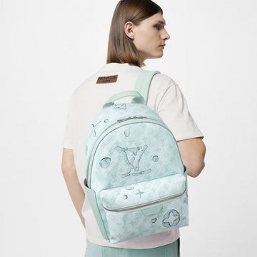 Louis Vuitton LV M22 Discovery Premium Monogram Unisex Backpack With Dust Bag