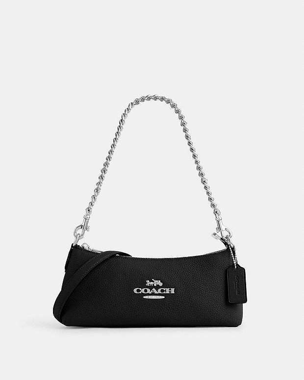 COACH CHARLOTTE HAND SLING BAG