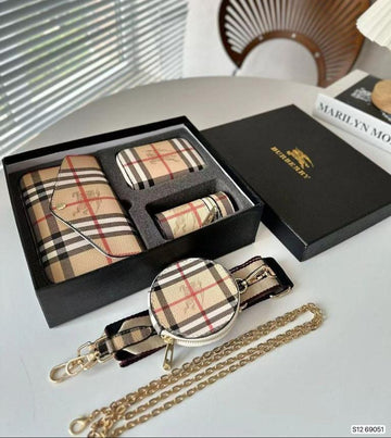 BURBERRY BRANDED POCHETTE COMBO SETS