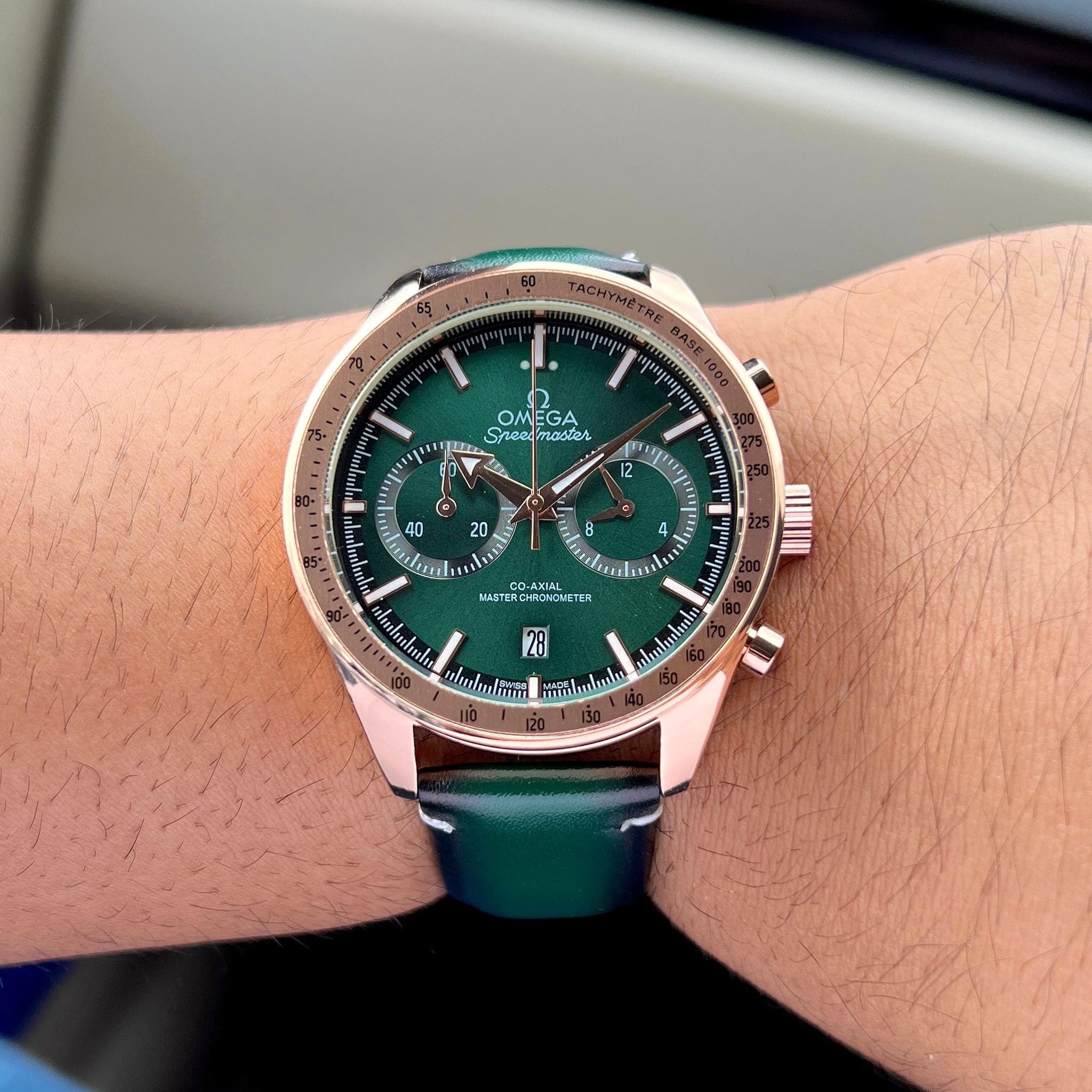 Omega Speedmaster on Wrist