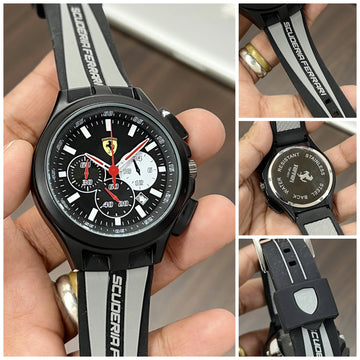 Grey Sporty Scuderia Ferrari Unboxed