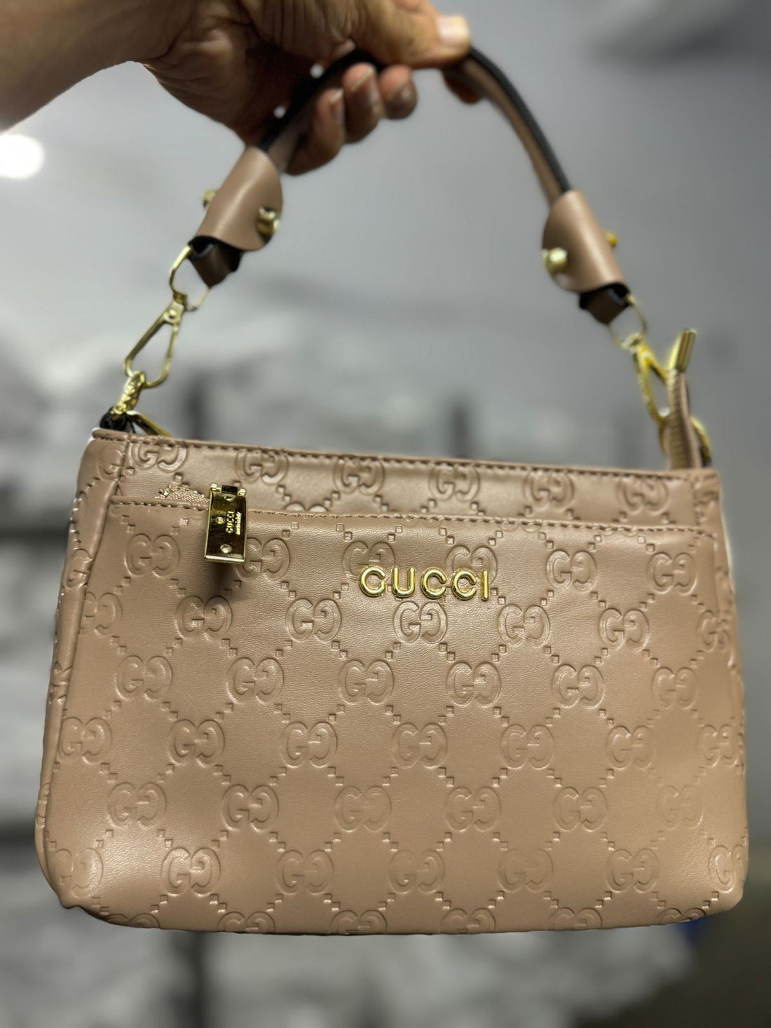GUCCI AND MK THREE COMPARTMENT SHOULDER CUM SLING BAG
