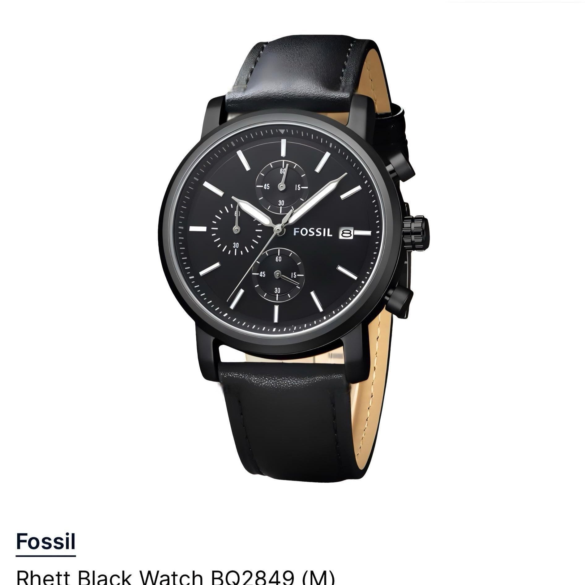 Fossil Rhett Series Z-Black