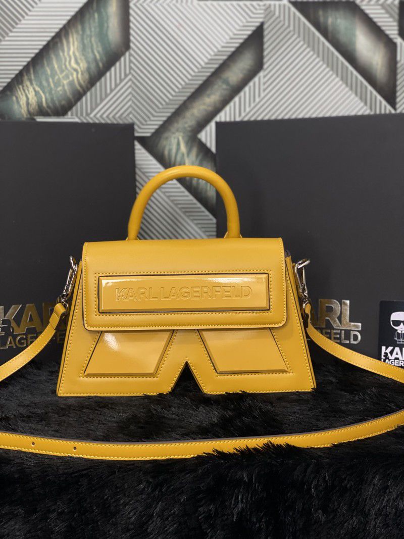 Karl Lagerfeld K IKON Crossbody Shoulder Bag With OG Box