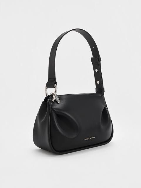 CHARLES & KEITH LUMEN PADDED SHOULDER CUM CROSSBODY BAG