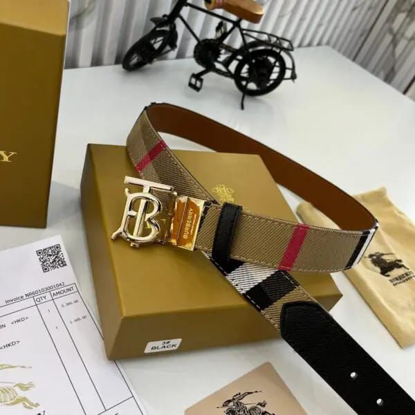 BURBERRY BRANDED CELEBRITY EDITION BELTS