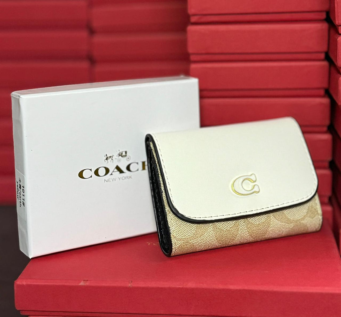 COACH THREE FOLD WALLETS