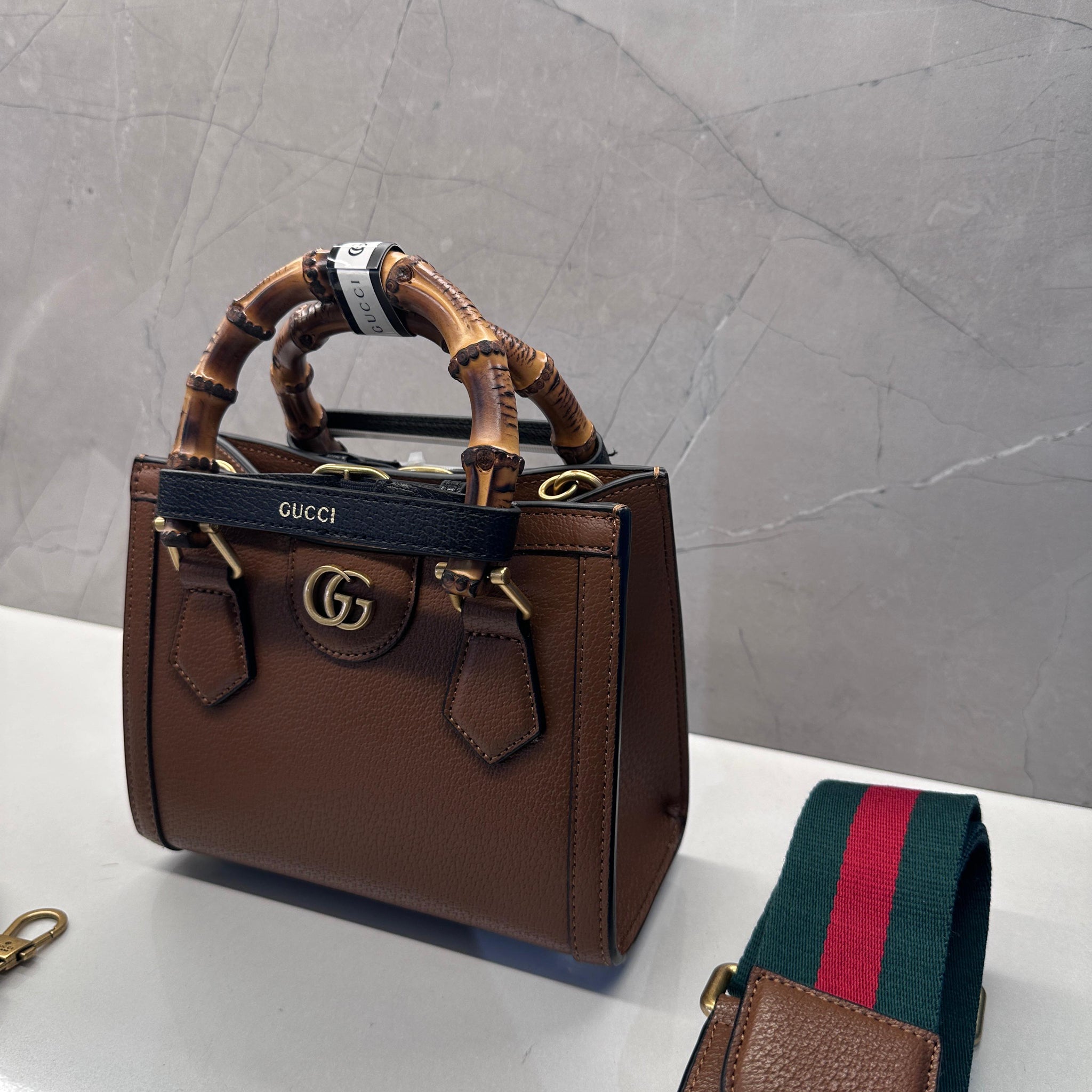 GUCCI DIANA MINI TOTE BAG