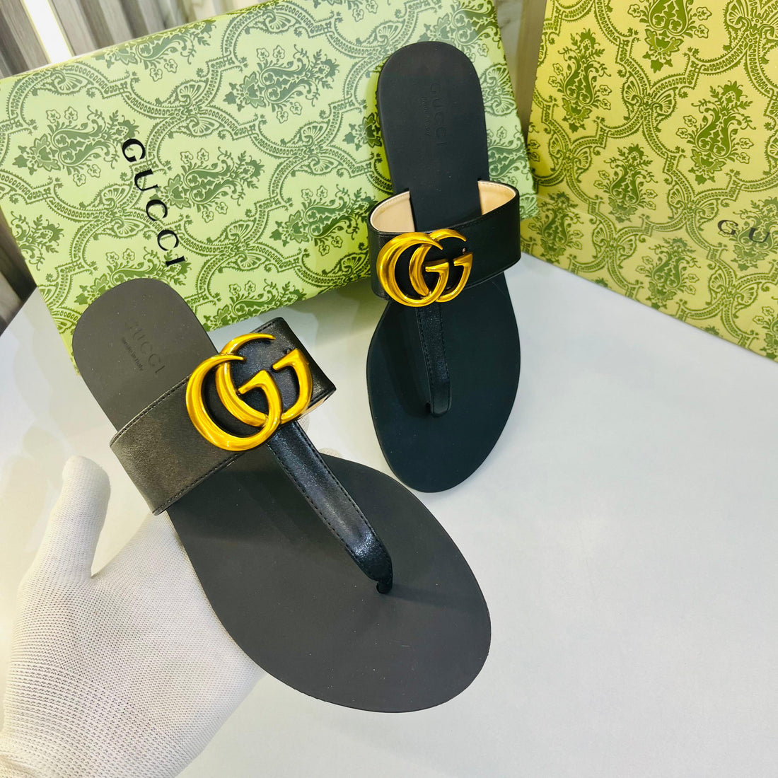 Gucci GG Thong Slide