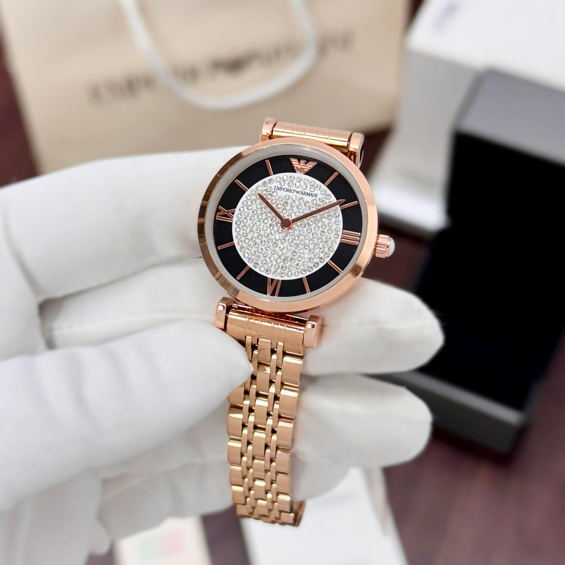 Emporio Armani Women's Rose Gold