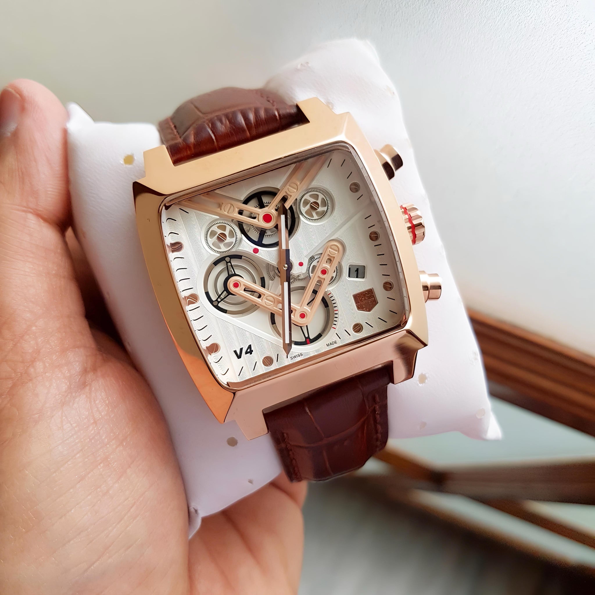 Tag Heuer Carrera V4 Brown