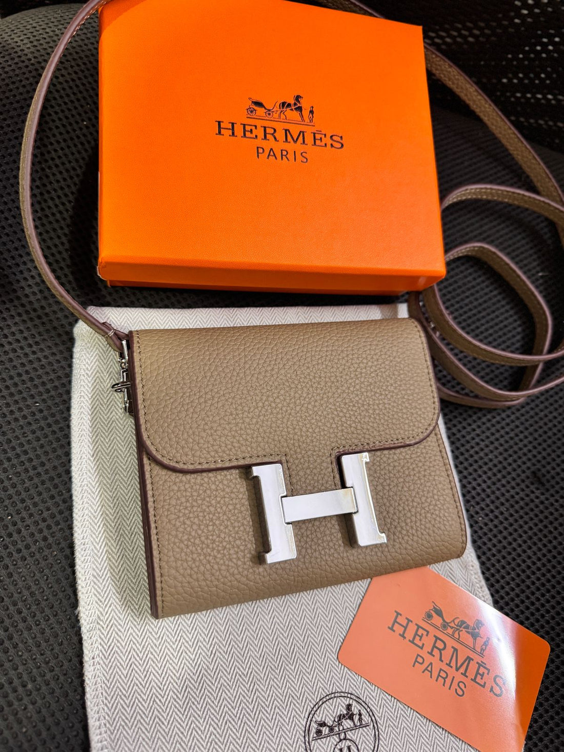 HERMES WALLET SLING