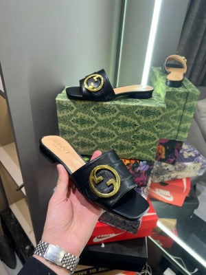 Gucci GG Blondie Slide With OG Box & Carry Bag
