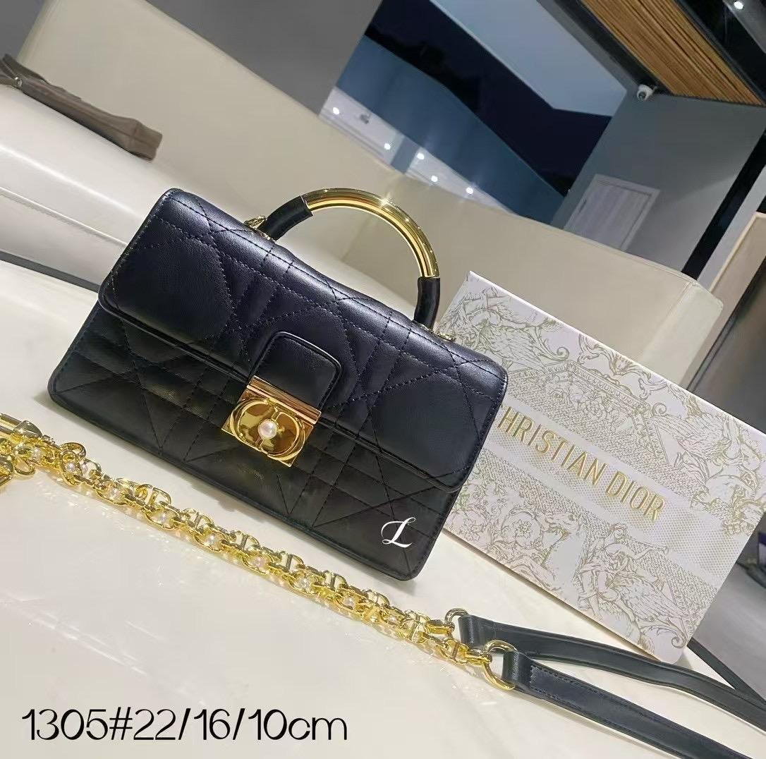 Dior Caro Top Handle Bag