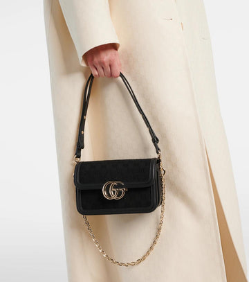 GUCCI GO SHOULDER BAGS WITH GOLD ACCESSORIES