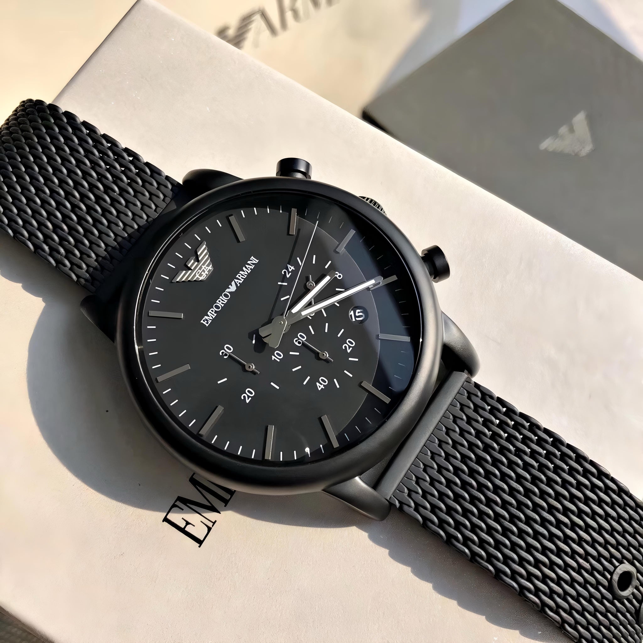 Emporio Armani Luigi Original Model Series Now Available