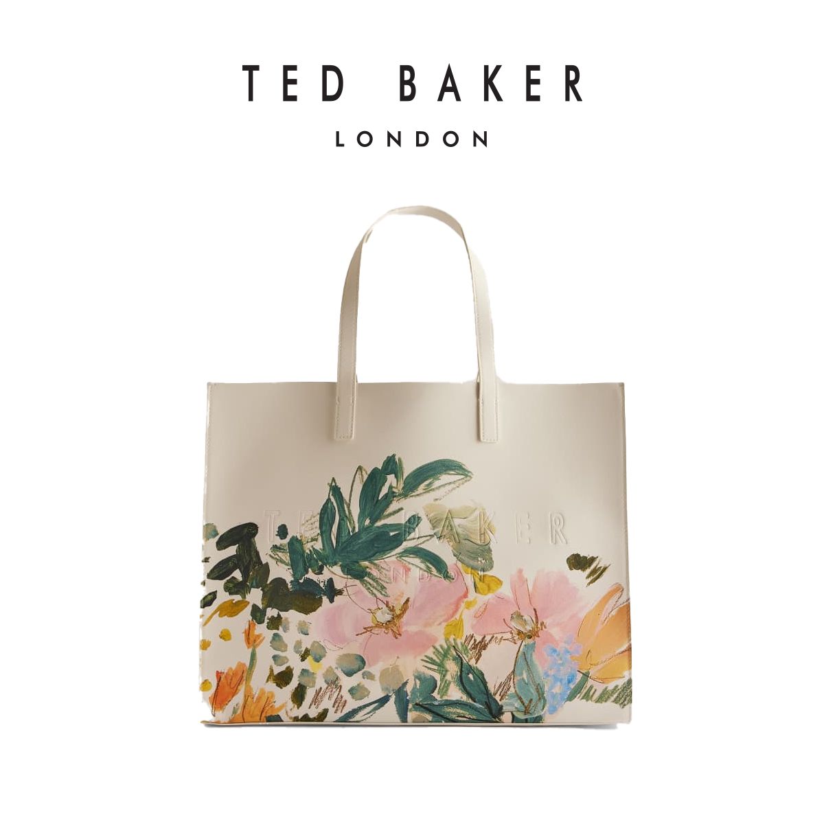 Ted Baker Floral Wide Tote Bag