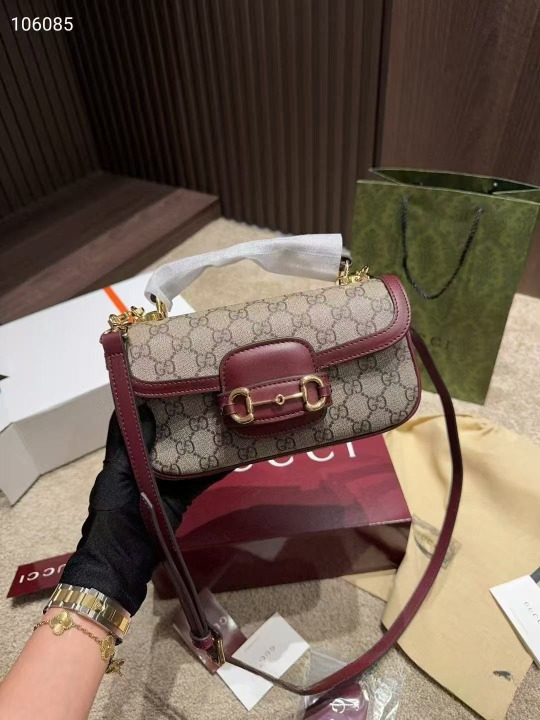 GUCCI HORSEBIT 1955 SMALL TOP HANDLE BAG