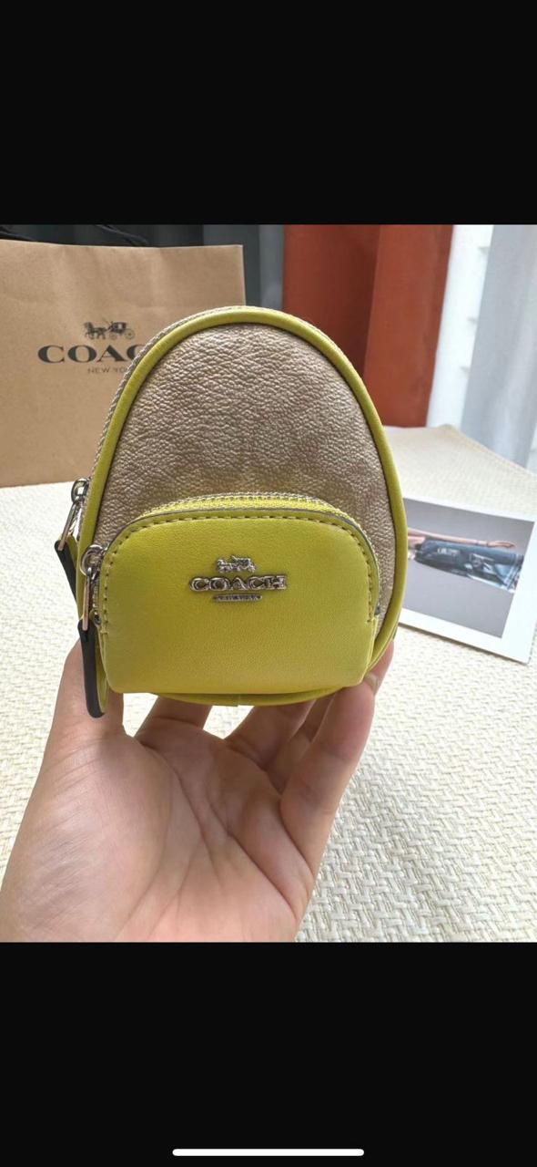 COACH NANO BACKPACK CHARM