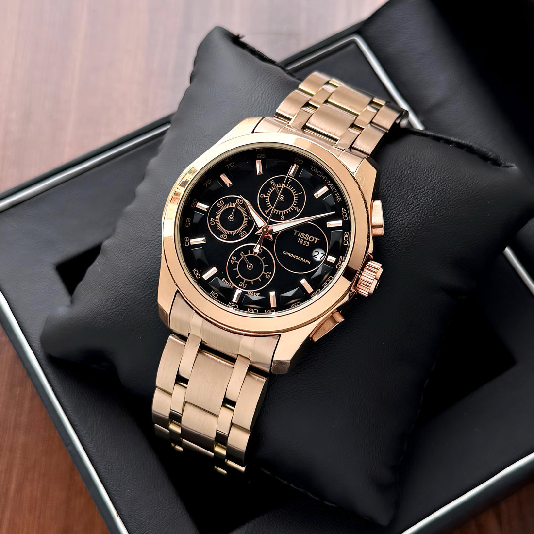 Tissot Couturier Premius Rose Gold Detailed with Perfection