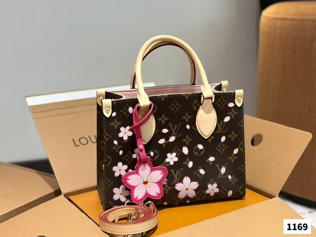 LOUIS VUITTON X TAKASHI MURAKAMI ON THE GO SMALL SIZE TOTE BAG