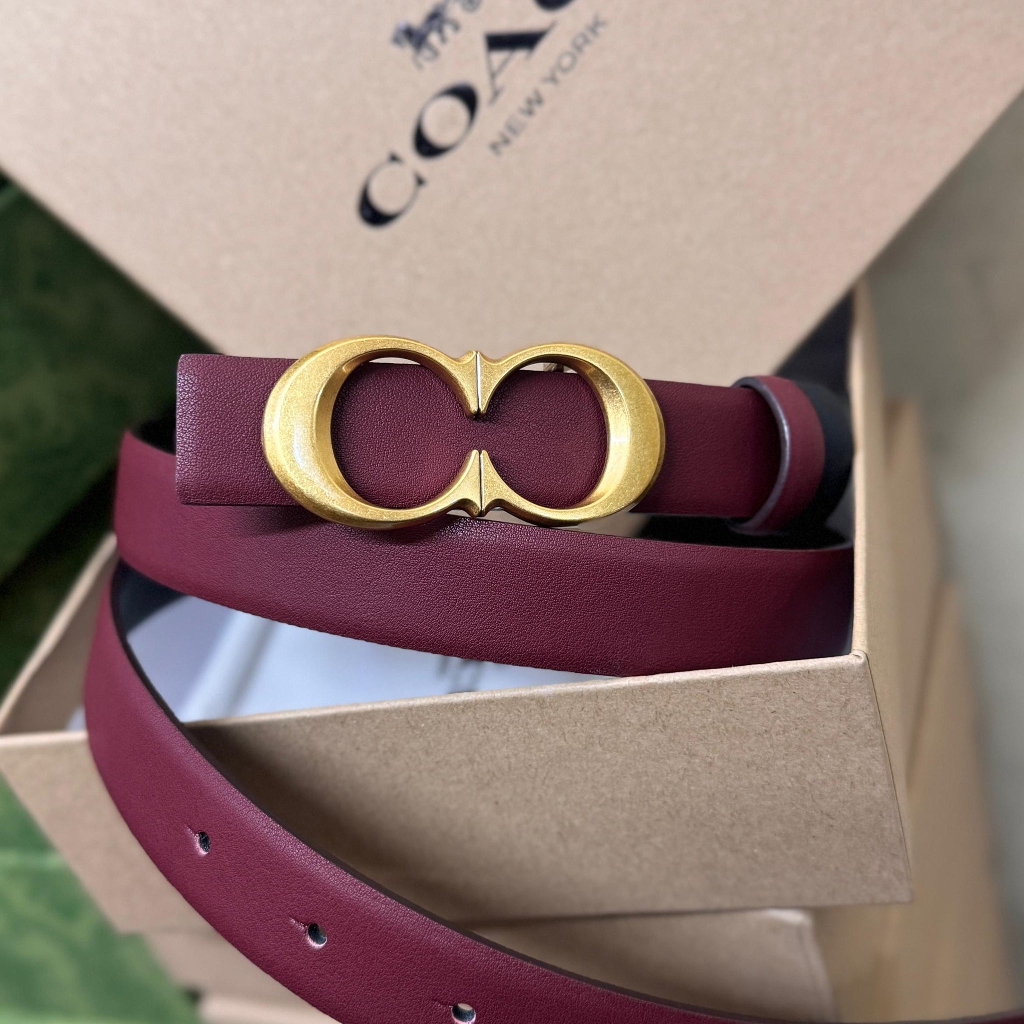 COACH NEW SLEEK BELTS